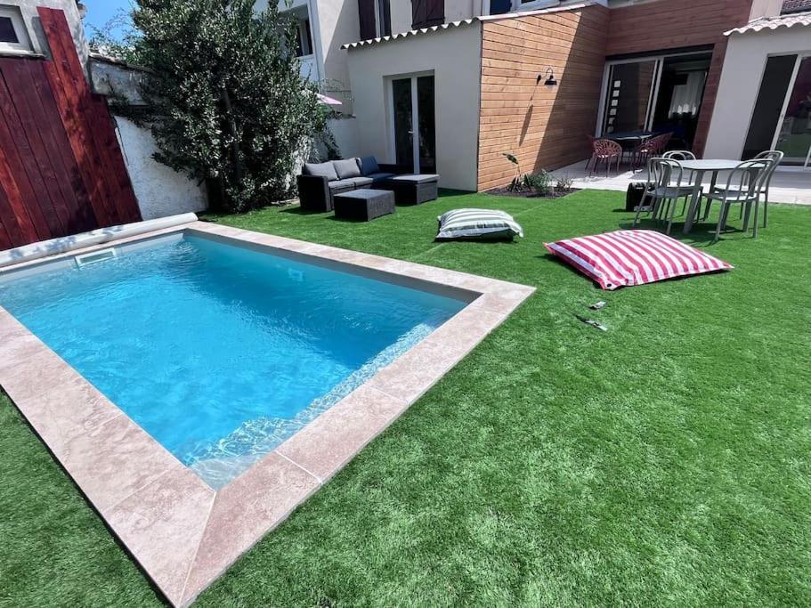Maison Climatisee, Piscine, A 5 Minutes Des Grands Buffets Narbonne Kültér fotó